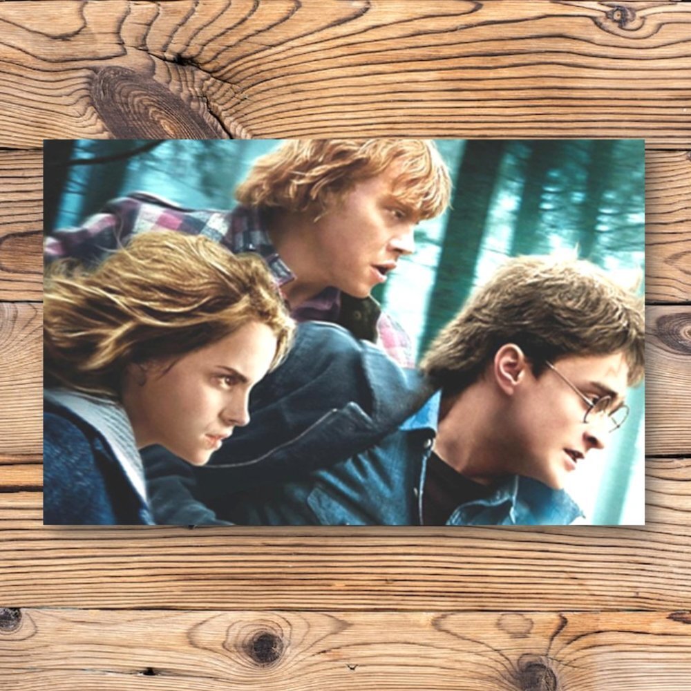 Harry Potter Hermione Granger & Ron Weasley Refrigerator Locker Fridge Magnet